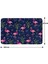 Sevimli Tasarımlı Mikrofiber Banyo Paspası, Kaymaz Taban, Makinede Yıkanabilir (40X60) 3