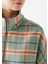Mavi Kadın Yarı Fermuarlı Dik Yaka Kareli Sweatshirt 1210297-83177