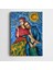 Frida Kahlo Van Gogh Kanvas Tablo 1