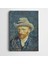 Vincent Van Gogh Seif Portrait Grey Felt Hat Kanvas Tablo 1
