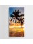 Palmiyeler ve Deniz Kanvas Tablo 1