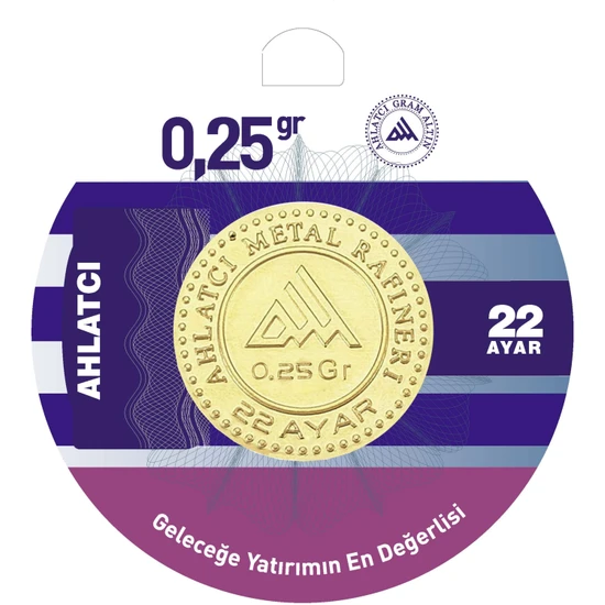 Ahlatcı 22 Ayar - 0.25 gr Altın
