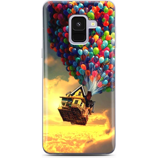 Spoyi Samsung Galaxy A8 2018 Up Cartle Ev Tasarımlı Telefon Kılıfı