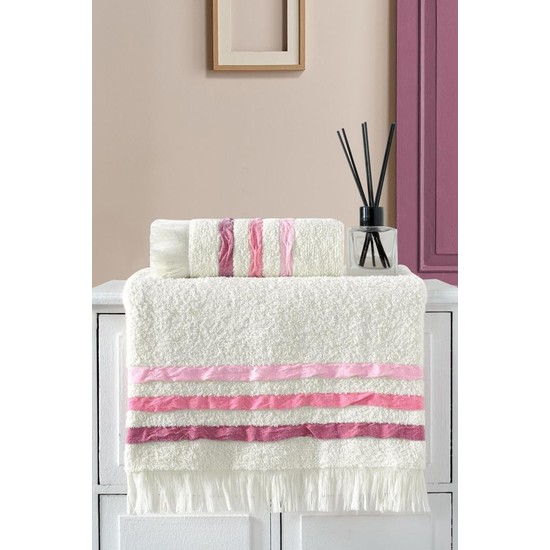 Karna Home 50 x 90 + 70 x 140 cm Floria 2'li Banyo Havlu Fiyatı