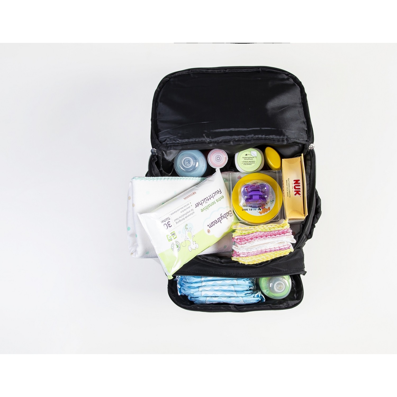 Kraft HX02 Anne Bebek Bakım Sırt Çantası Siyah Fiyatı