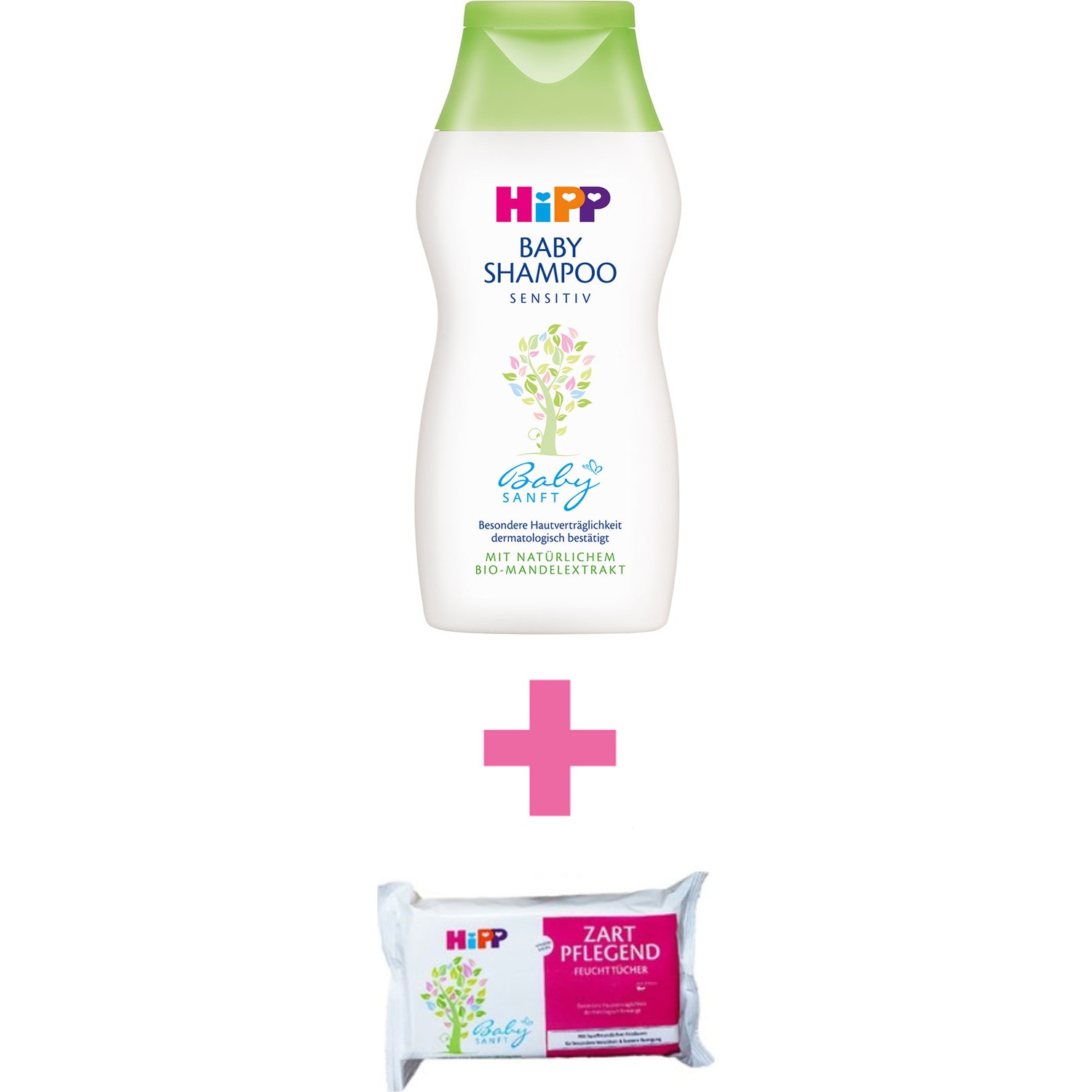 Hipp Babysanft Bebek Şampuanı 200 gr + 56�lı Temizleme ve