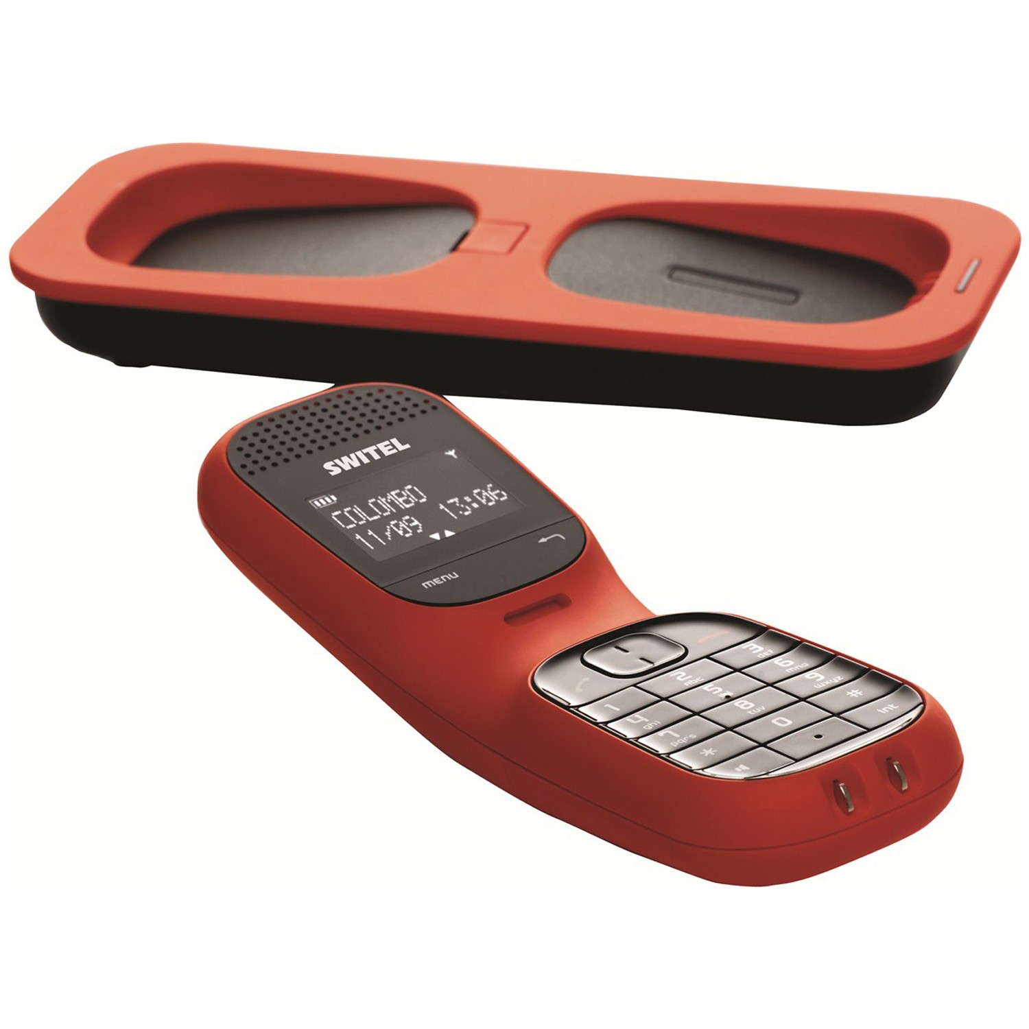 Switel DF 851 Colombo Kırmızı Dect Telefon Fiyatı