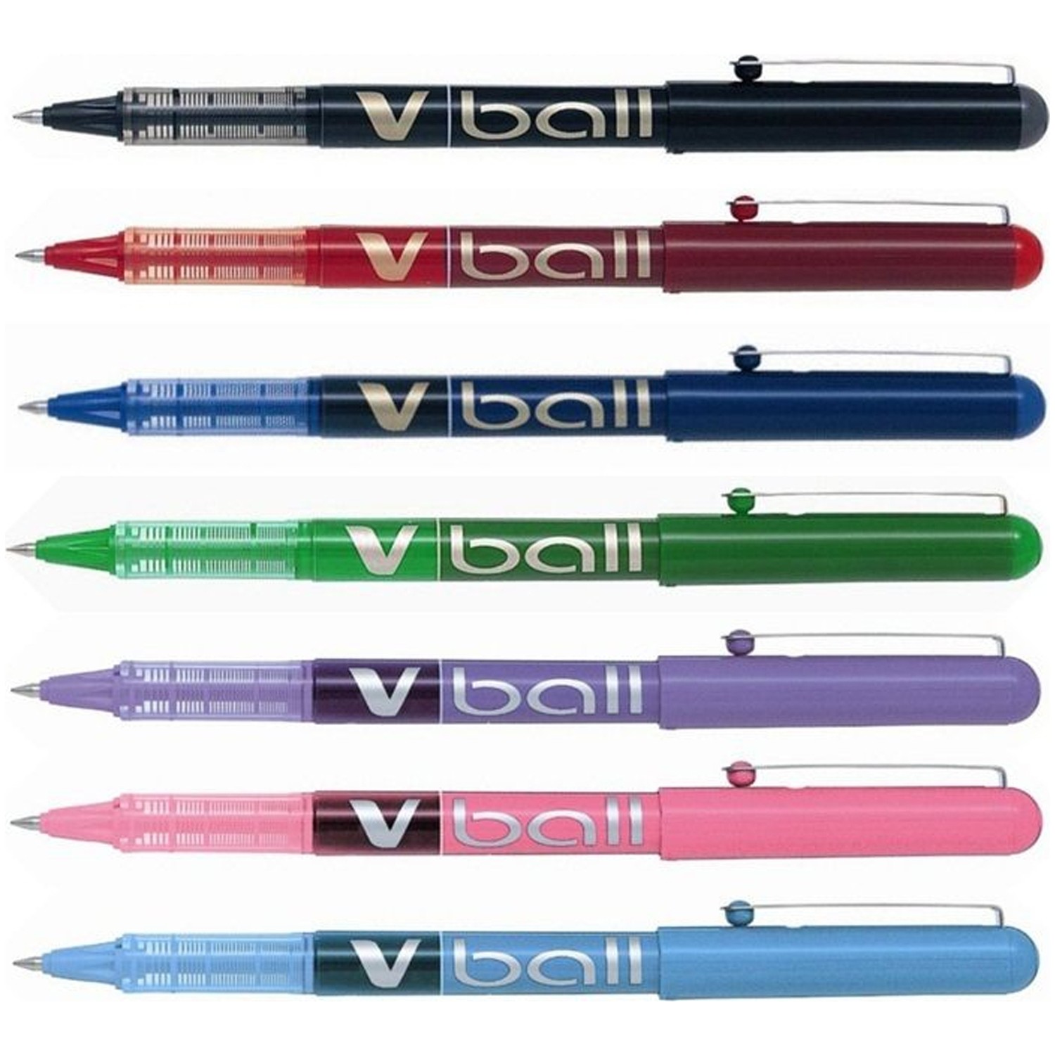 Ручка Pilot v-Ball Pure Liquid Ink 0.5 Blue. Роллер Pilot v-Ball с логотипом. Roller Ball 5.