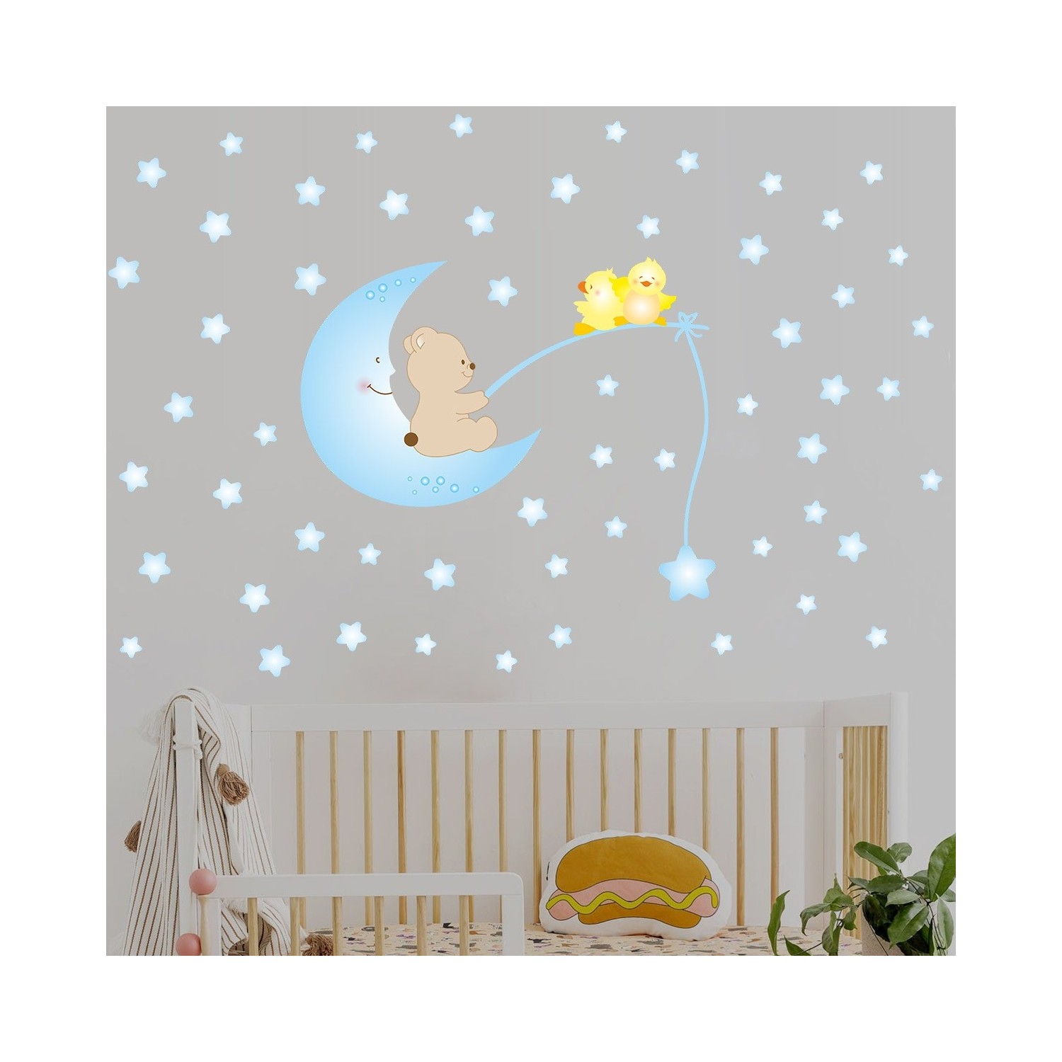 Dekor Loft Şirin Ayıcık Çocuk Odası Duvar Sticker CS811 Fiyatı