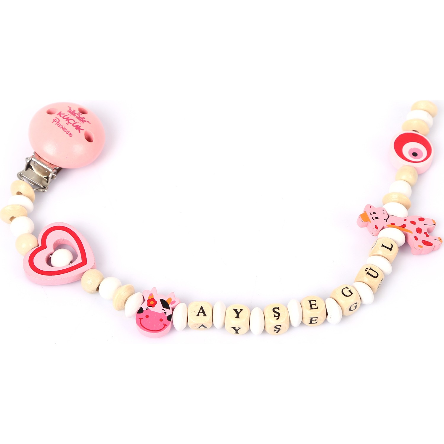 Diş Perisi Isimli Bebek Emzik Zinciri Kişiye Özel Emzik Fiyatı