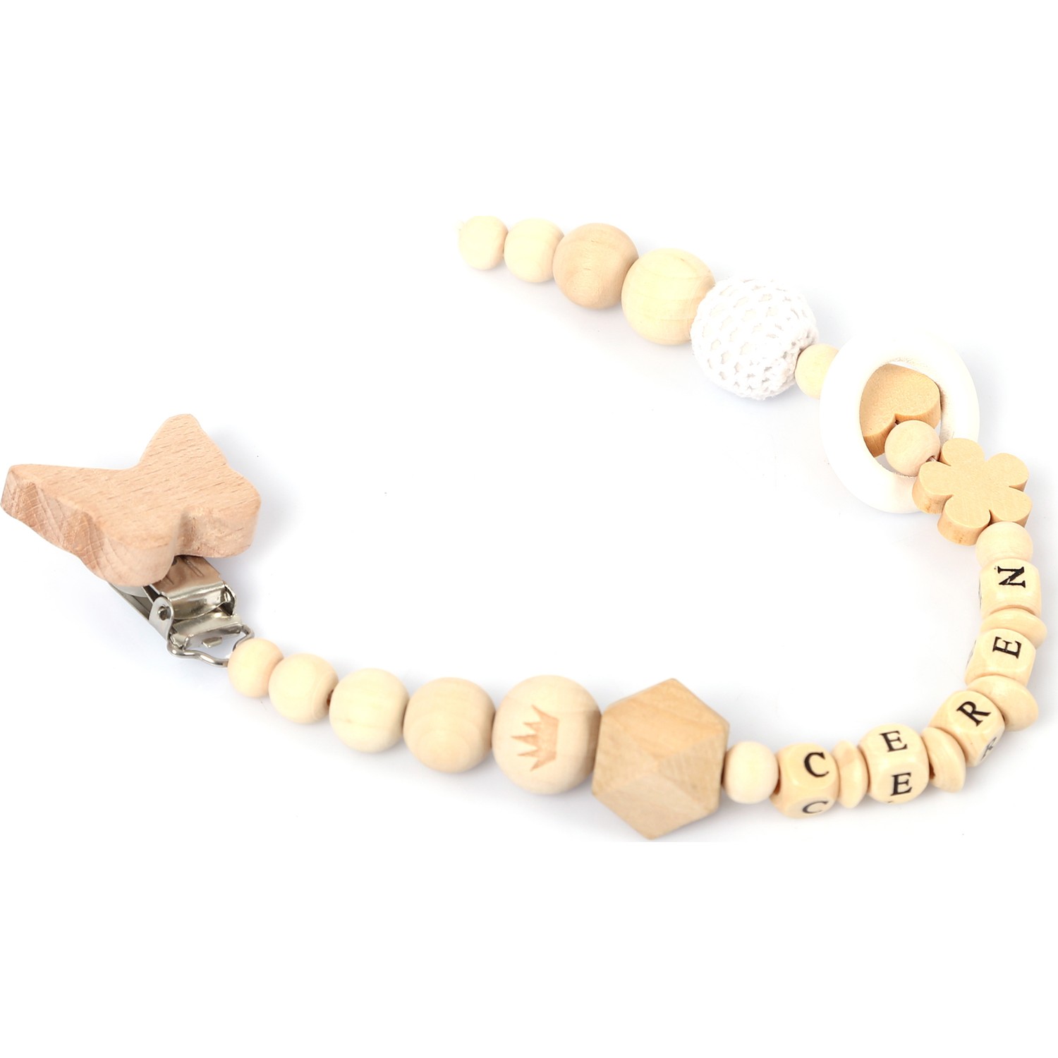 Diş Perisi Isimli Bebek Emzik Zinciri Kişiye Özel Emzik Fiyatı