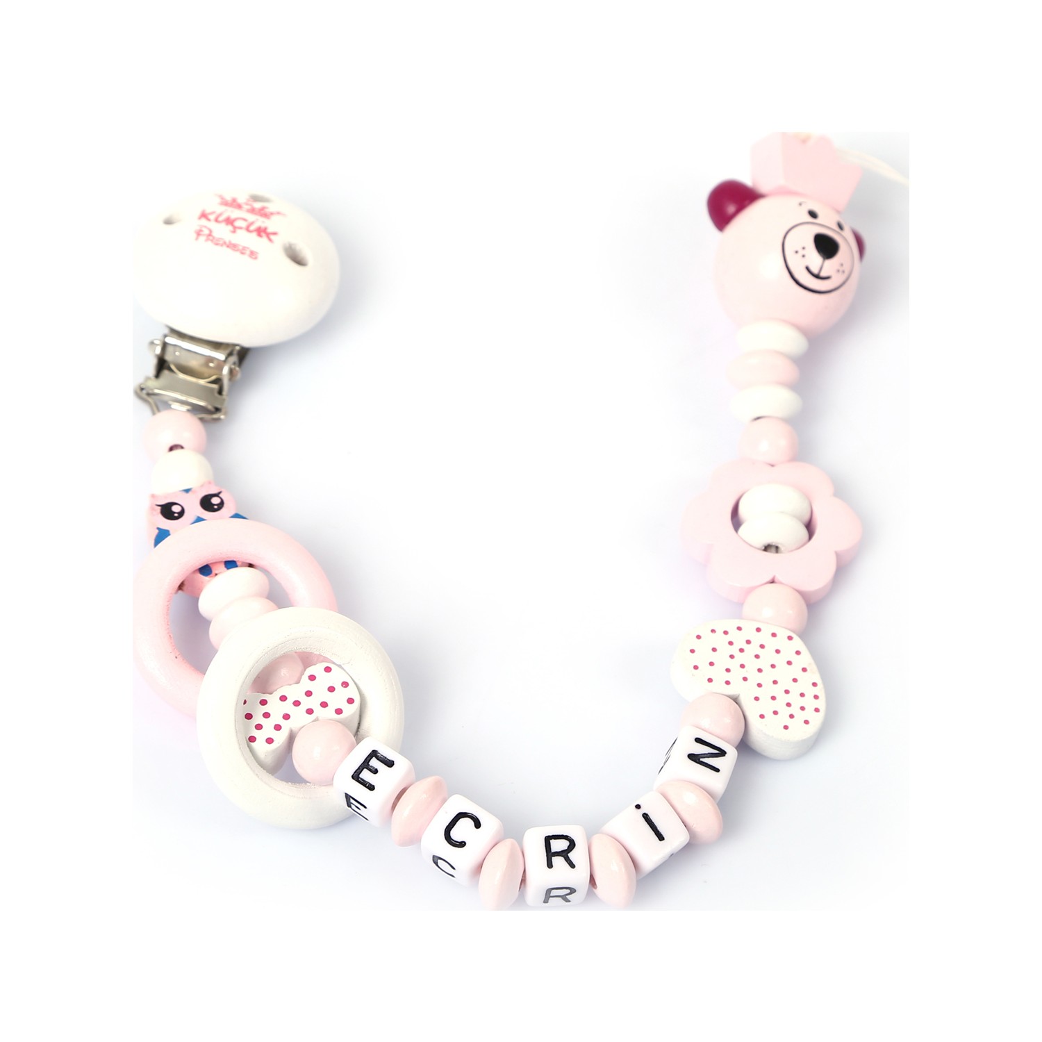 Diş Perisi Isimli Bebek Emzik Zinciri Kişiye Özel Emzik Fiyatı