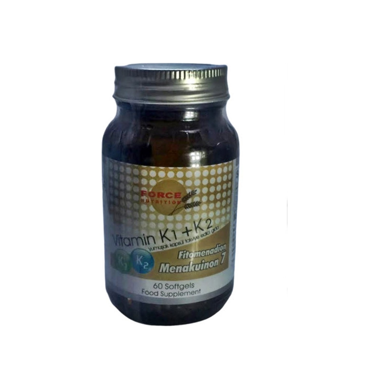 Force Nutrition Vitamin K1 K2 60 Softgels Fiyatı