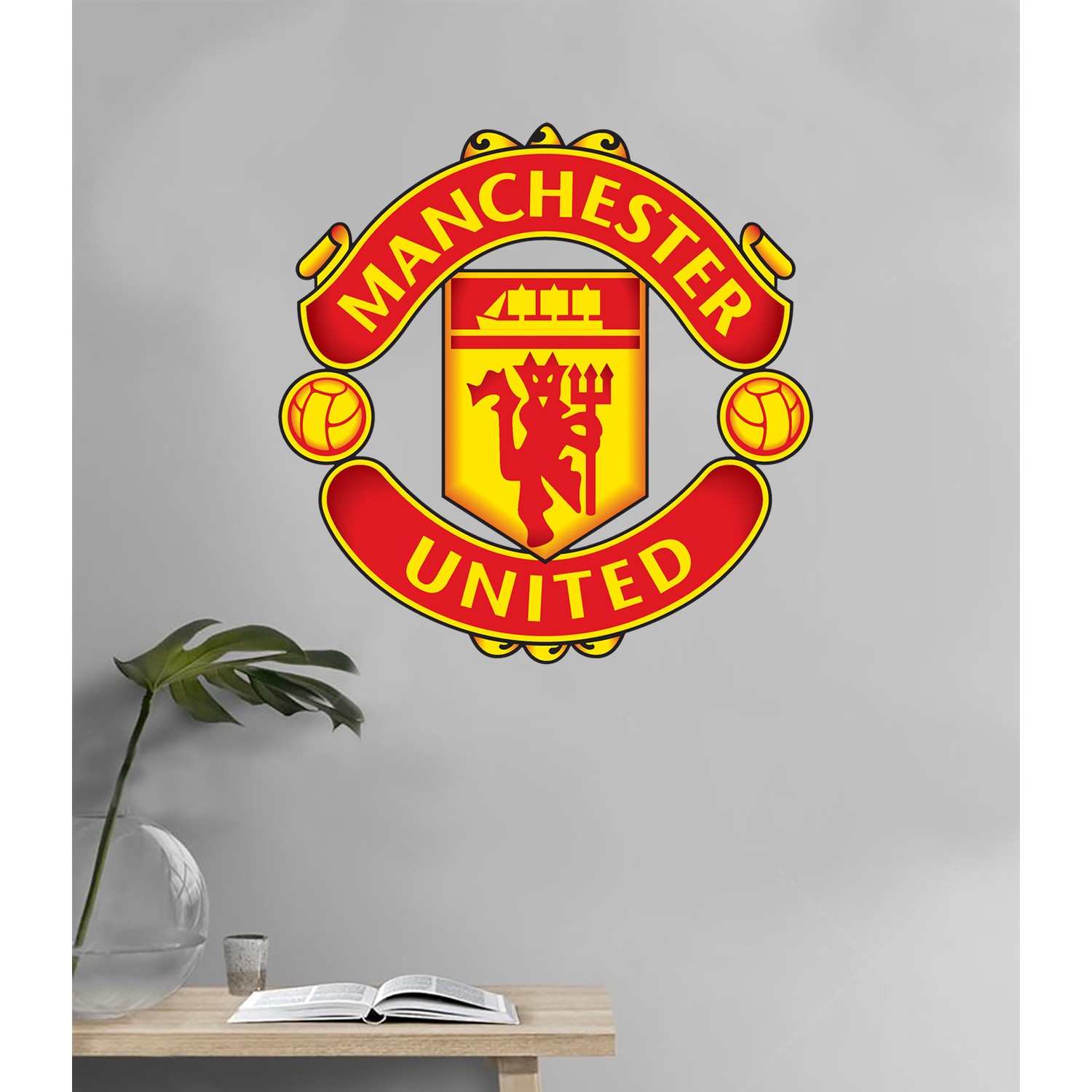 Areksan Reklam Manchester United Logo Duvar Sticker Fiyatı Areksan Reklam Manchester United Logo Duvar Sticker Fiyatı