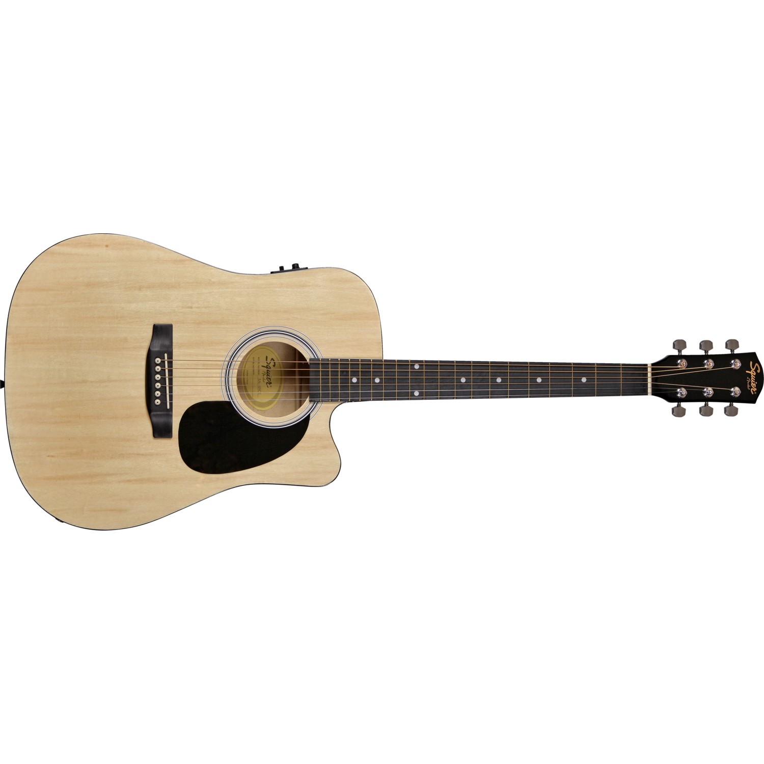 fender acoustic guitar white