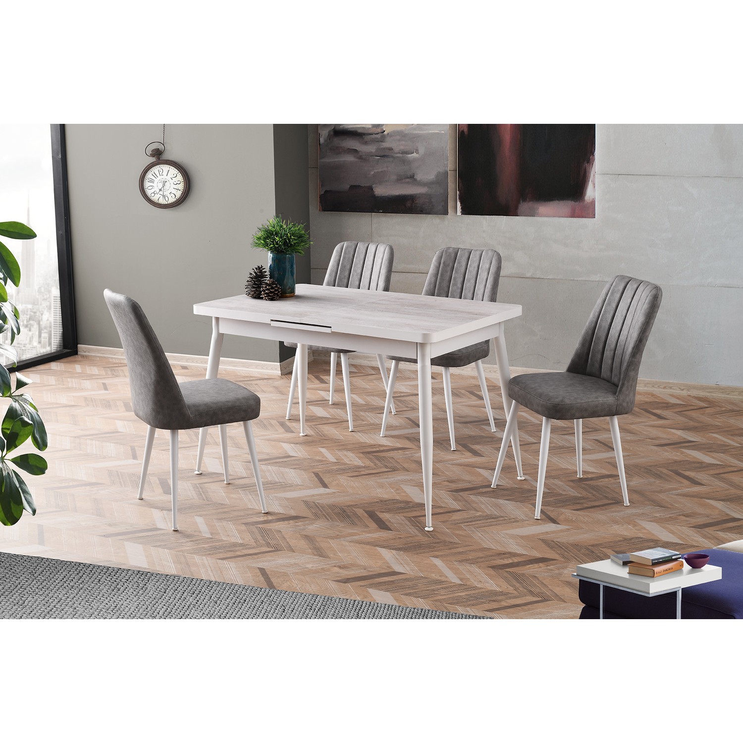 Riş Mobilya Polo Masa Nil Sandalye Mutfak Masa Takımı Fiyatı