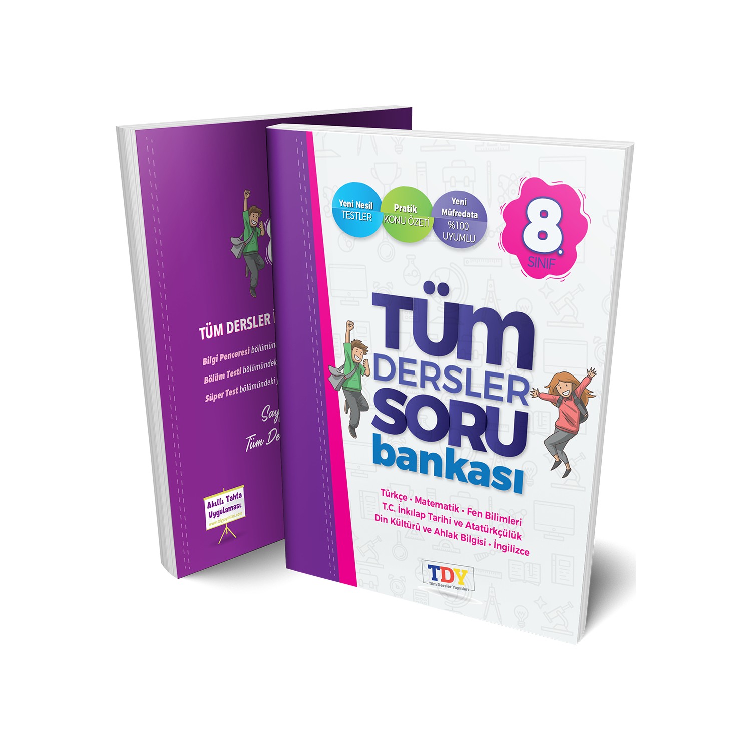 Tüm Dersler Yayınları 8. Sınıf Tüm Dersler Soru Bankası Kitabı