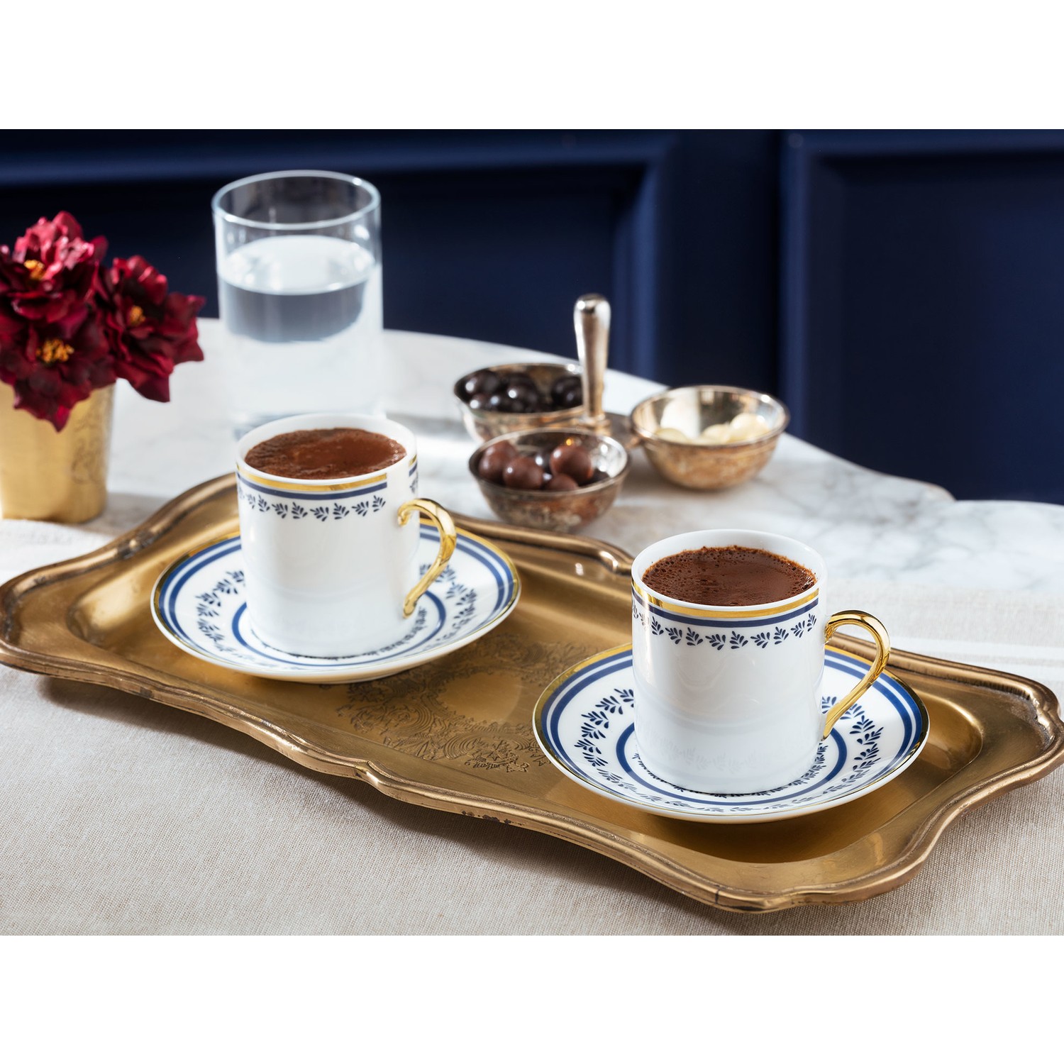 Madame Coco Kahve Fincan Takımı 4�lü Mavi Fiyatı