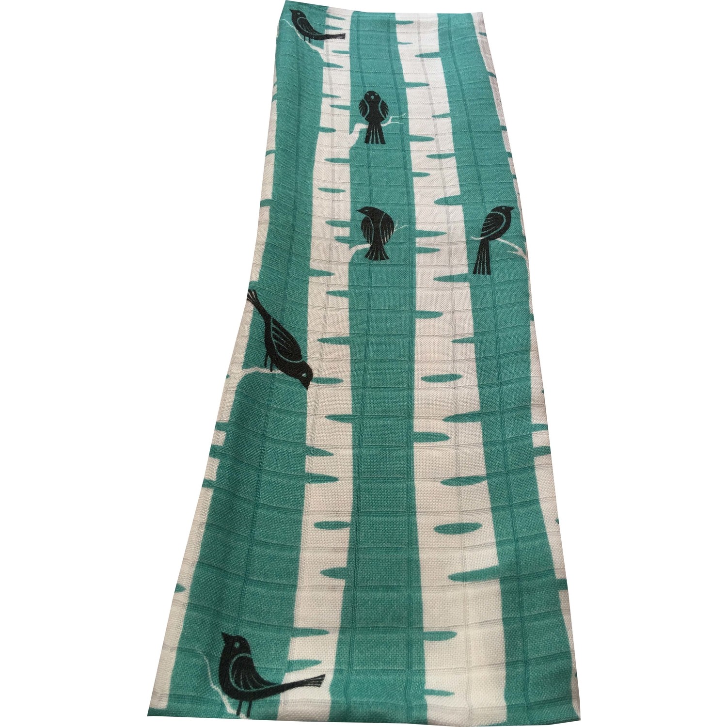 Ecottonworks Yeşil Kuşlu Müslin Bebek Örtüsü Fiyatı