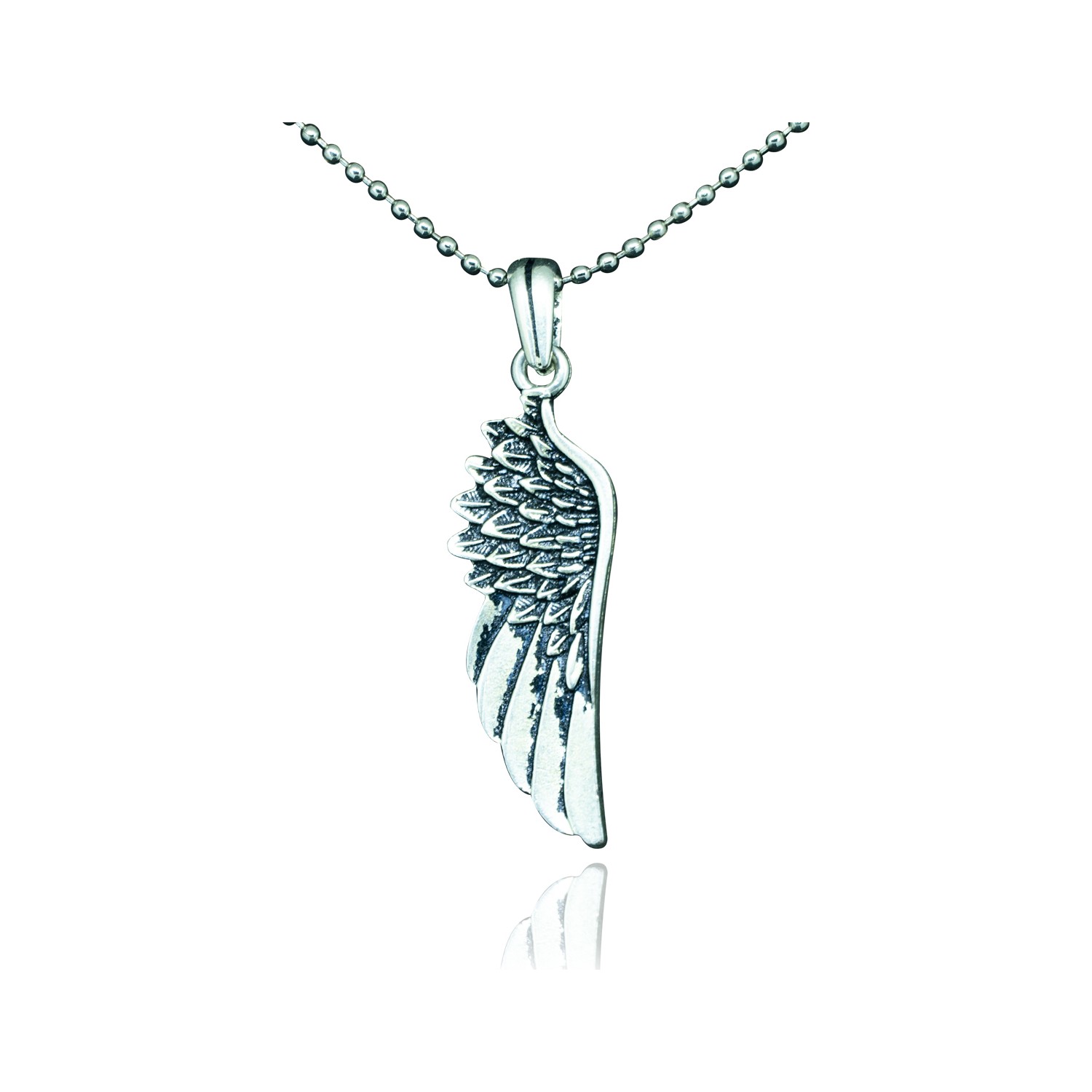 King Accessories Kartal Kanadı Gümüş Renk Paslanmaz Zincirli Fiyatı