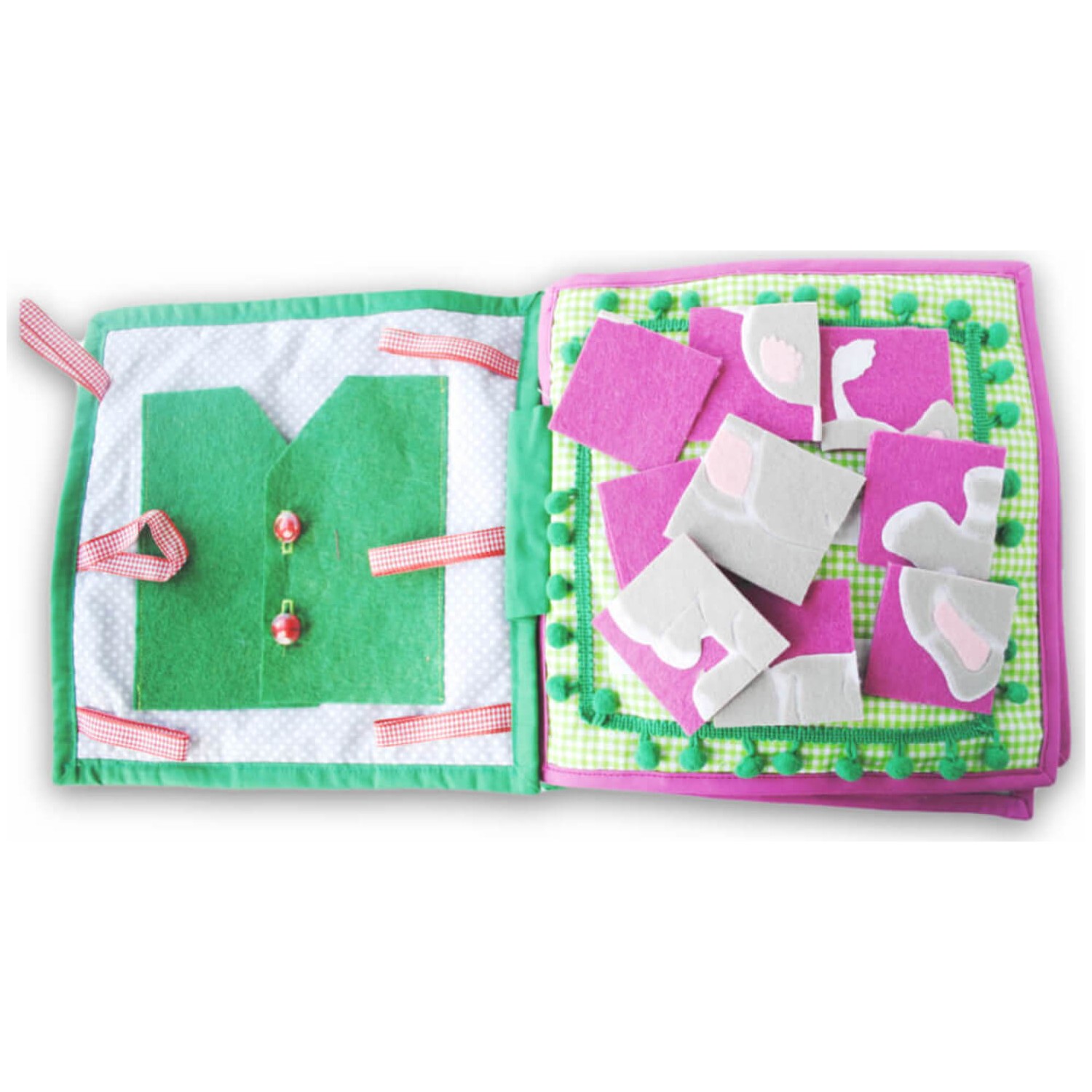 Kiduga Montessori Bebek &amp; Çocuk Kitabı Wise Zeka &amp; Beceri