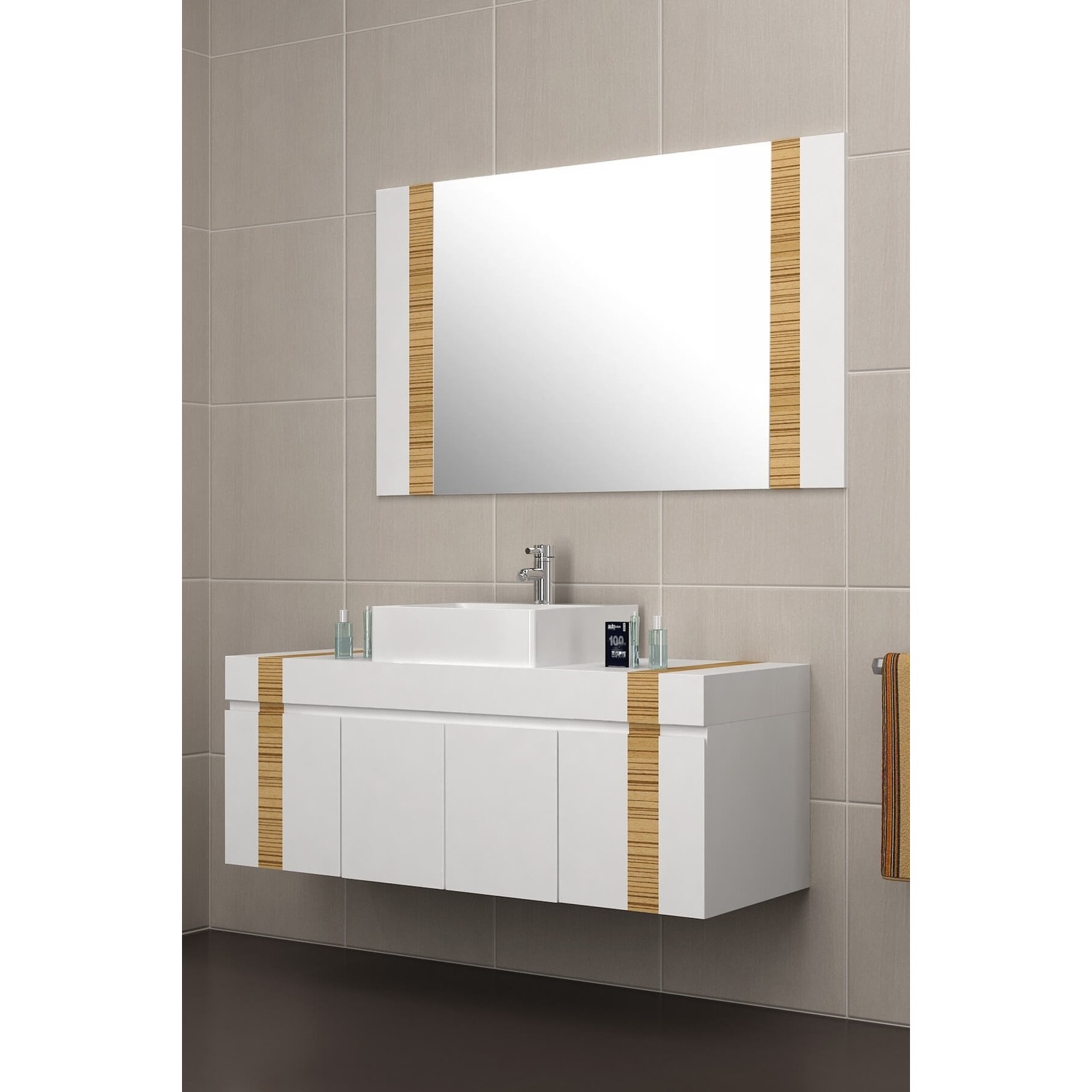 Linra Banyo Mobilya Takımı 100 cm LNR022 Fiyatı