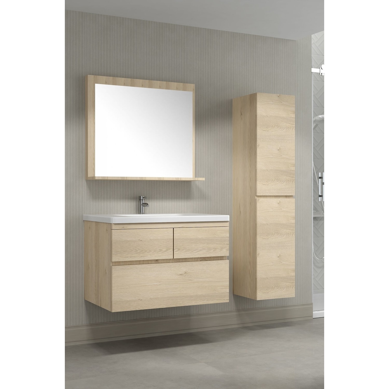 Linra Banyo Mobilya Takımı 80 cm LNR048 Fiyatı Taksit