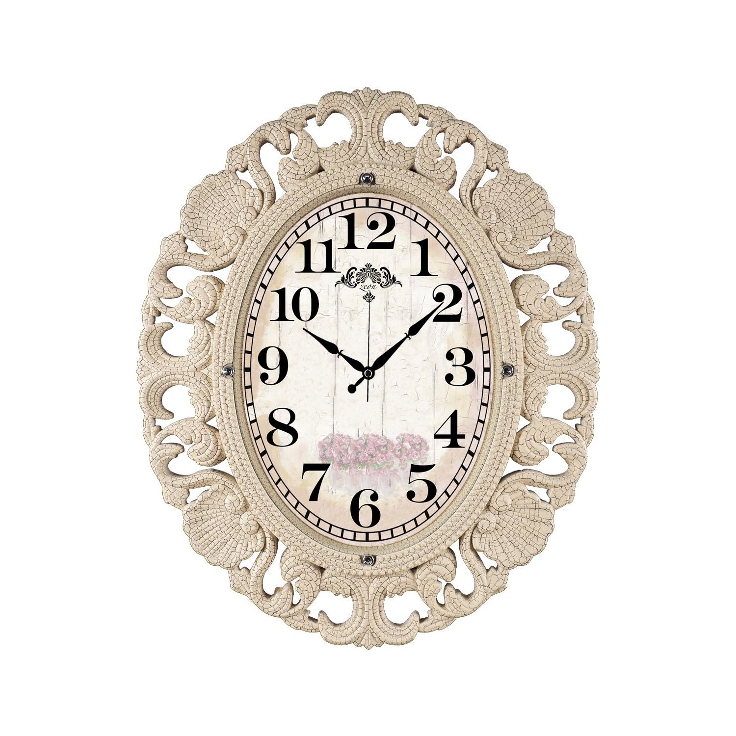 Rikon Büyük Oval Lüx Krem Dekoratif Duvar Saati 63X52 Cm Fiyatı Rikon Büyük Oval Lüx Krem Dekoratif Duvar Saati 63X52 Cm Fiyatı