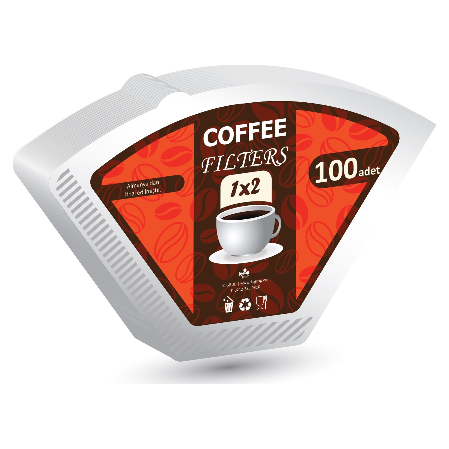 Coffee Filters Kahve Filtre Kağıdı 1 x 4 100�lü Kutusuz Fiyatı