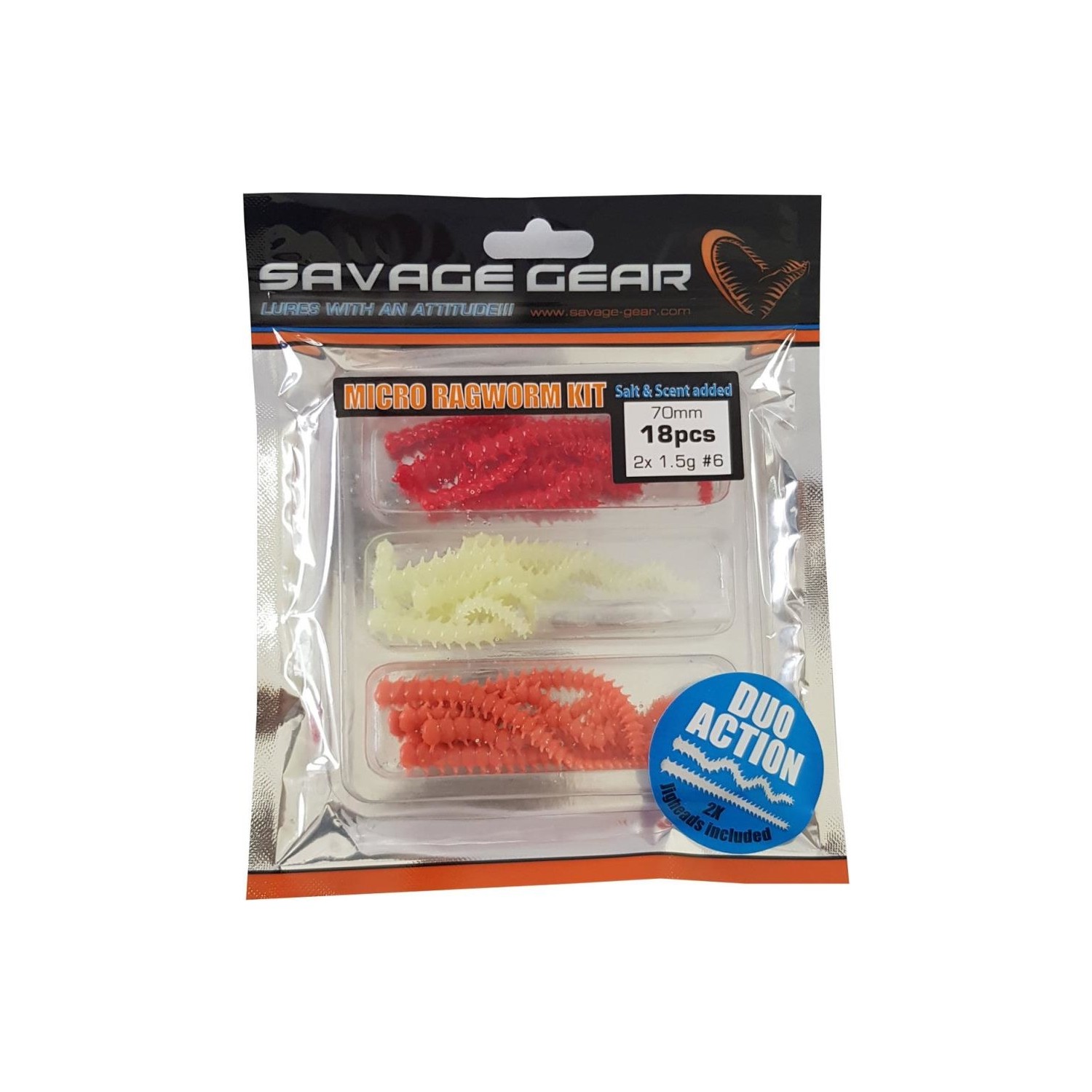 Savage gear Lrf Ragworm Kit 18+2 Adet UVRedPinkGlow Fiyatı