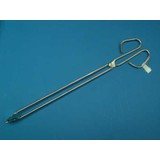 Fackelmann 40960 Metal Maşa Düz Krom 29 cm