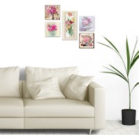 DecorLux Collage Style 5 Parçalı MDF Tablo ATF144