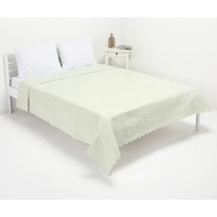 Hepsi Home Yatak Örtüsü 230 x 250 Açık Yeşil