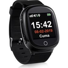 Tsmart S03 GPS Akıllı Yetişkin Saati - Siyah