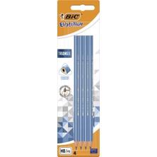 Bic Evolution Üçgen Kurşun Kalem 4'lü Blister