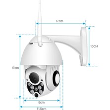 Gringo Ae Ip Güvenlik Kamerası Gece Görüşlü Dış Mekan Ptz 1080P Speed Dome