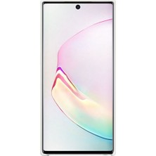 Samsung Galaxy Note 10 Beyaz Silikon Kılıf-(EF-PN970TWEGWW)