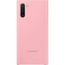 Samsung Galaxy Note 10 Pembe Silikon Kılıf-(EF-PN970TPEGWW)