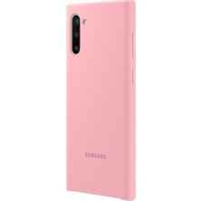 Samsung Galaxy Note 10 Pembe Silikon Kılıf-(EF-PN970TPEGWW)