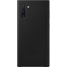 Samsung Galaxy Note 10 Siyah Deri Kılıf-(EF-VN970LBEGWW)