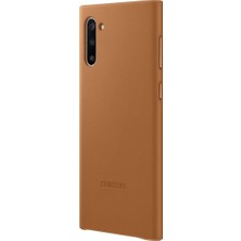 Samsung Galaxy Note 10 Kahverengi Deri Kılıf-(EF-VN970LAEGWW)