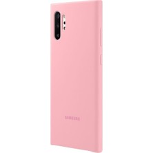 Samsung Galaxy Note 10 Plus Pembe Silikon Kılıf-(EF-PN975TPEGWW)