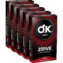 Okey Prezervatif Zirve 50'li (10 x 5) Dev Paket