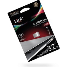 LinkTech Fit Premium 32GB Metal 25MB/s USB Flash Bellek