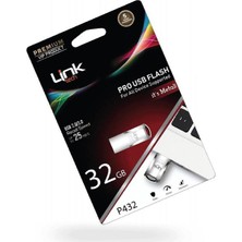 LinkTech P432 Pro Premium 32GB Metal 2.0/3.0 25MB/s USB Flash Bellek