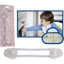 Minisium Çocuk Güvenlik Ürünü ( Büyük Çok Amaçlı Kilit - Dolap Vs. Kapak Kilidi ) - Paket Içi 1 Adet