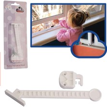 Minisium Çocuk Güvenlik Ürünü ( Ayarlı Pencere Kilidi ) - Paket Içi 1 Adet