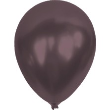 Kikajoy Metalik Bordo Balon 12'li