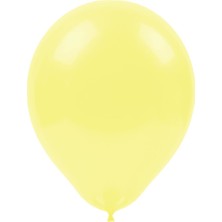 Kikajoy Pastel Açık Sarı Balon 12'li