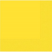Kikajoy Sarı Kağıt Peçete 33 x 33 cm 20'li